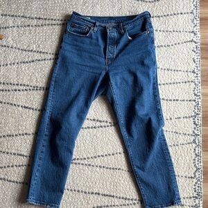 Levi's 501 Original Cropped Jeans